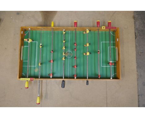 A vintage table football game 