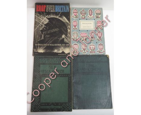 Books - Ballooning, King Penguin, cover designed by Marian Mahler; two books pub. Blackie with covers by C R Mackintosh and H