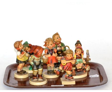 A tray of Goebel Hummel figures (a.f.)