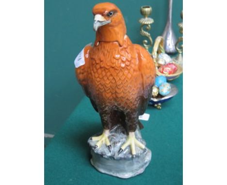 BESWICK BENEAGLES GOLDEN EAGLE CERAMIC DECANTER 