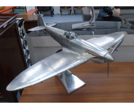 'SPITFIRE', model on stand, 73cm x 59cm x 43cm H.