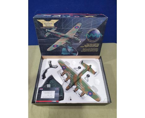 A boxed and signed Corgi Aviation Archive AA32612 Avro Lancaster Mk.III Dambusters AJ-G, ED932, Wing Commander Guy Gibson, 61