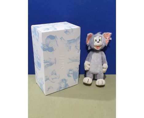 A boxed Steiff Tom and Jerry Tom Cat
