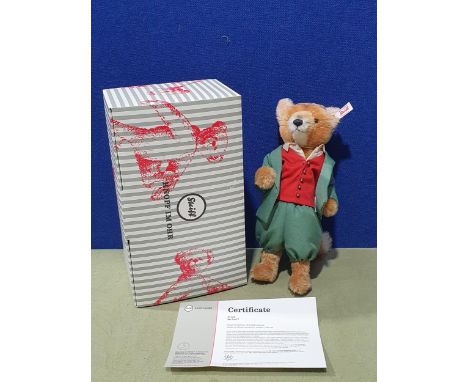 A boxed Steiff Mr Todd, limited edition of 5000, with certificate