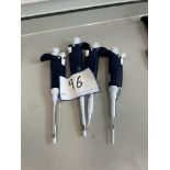 4: Gilson Pipetman Pipettes As Lotted (Location: Dartford, Kent)