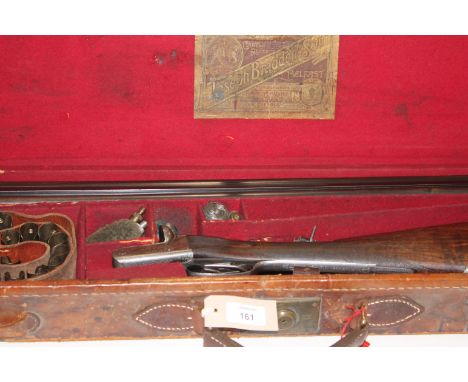 A BRADDELL OF BELFAST 12B SHOTGUN. A Joseph Braddell of Belfast boxlock non-ejector 30" barrelled 12 Bore, number 5976. Proof