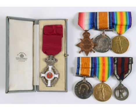 GT WAR MEDALS etc TO THE POLLOCK FAMILY. Including a 1914/15 Star named to S.Lieut J Pollock R.N.R. British War & Victory Med