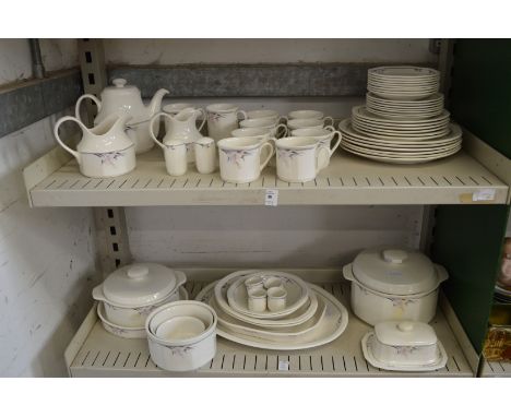 A comprehensive Royal Doulton Nimbus tea, coffee and dinner service.
