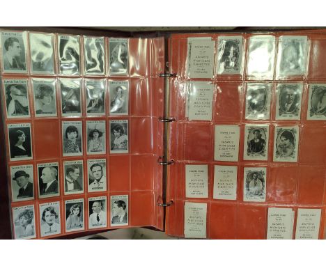 Cigarette Cards: Two very large albums of cigarette card sets and part sets UK issue of similar early 20th century cards and 