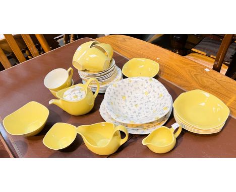 Jessie Tate for Midwinter "Savanna" part tea service, approx. 35 pieces, circa 1960 