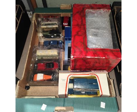 A collection of Solido, Oxford and others mainly boxed or case diecast vehicles, various scales etc 