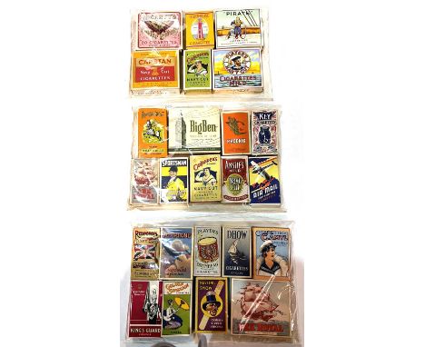 Twenty four vintage cigarette picture packets:&nbsp; Pirates; Big Ben; Rough Rider; etc., mainly with interior slides; etc. 