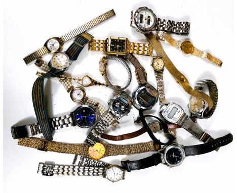 21 assorted gents/ladies watches, including a Sekonda, Casio etc. 