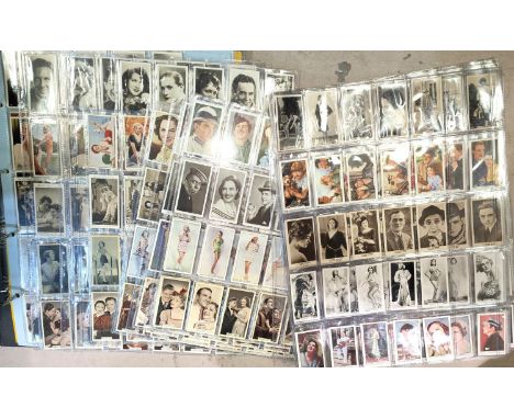 Cigarette Cards: Two very large albums of cigarette cards early 20th century onwards Beauty of Today, Beauties of the World a