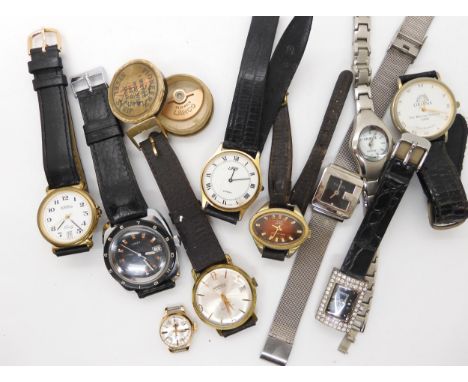 A retro Timex watch, Ingersoll watch, ladies Astral watch and other fashion watches etc Condition Report:Not available for th