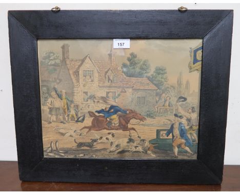 A framed print possibly depicting Paul Revere Condition Report:Available upon request