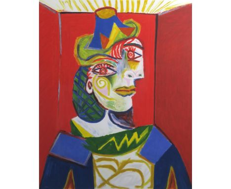 AFTER PABLO PICASSO (SPANISH 1881-1973) BUSTE DE FEMME&nbsp; Limited Edition Lithograph on Papier des Arches from the "Marina