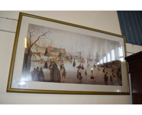 COLOURED DUTCH PRINT