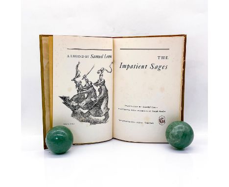 Judaica story, rabbis storm the gates of heaven and demand the Messiah be sent. Signed by Samuel Lewin.Translated by Jeremiah