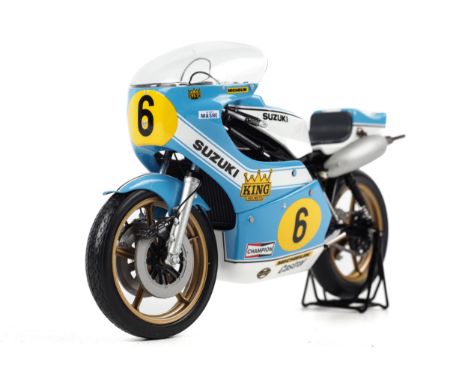 A Minichamps diecast Suzuki XR 14 B Sheene. GP Assen 1975. 1:12 scale, in the original box 