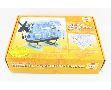 A Haynes Build your Own Internal Combustion engine kit. In the original box