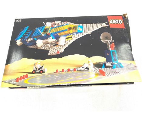 Original boxed lego 928 space cruiser and moon base, unknown if this item is complete 