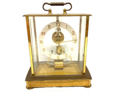 1960's Retro Kundo electronic Kieninger electromagnetic Obergfell mantle clock, untested 