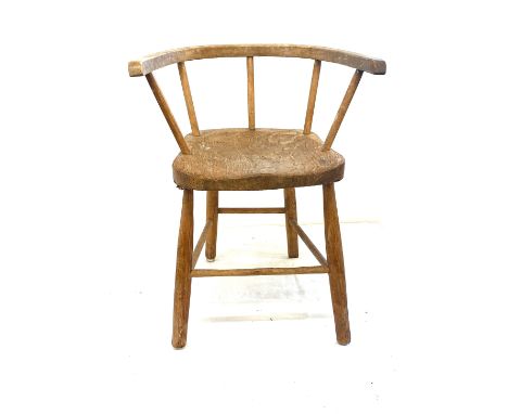 small vintage childs wooden chair 20.5inches tall 