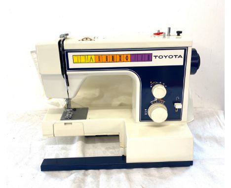 Vintage Toyota electric sewing machine, untested comes with lead 