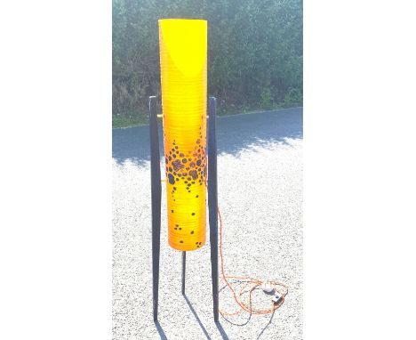 Retro 1960s rocket lamp, has been re wired 