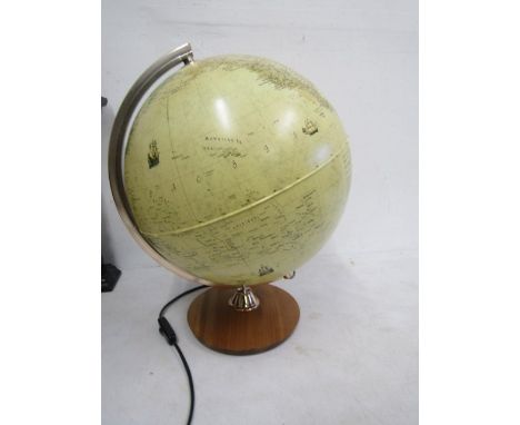 A globe lamp