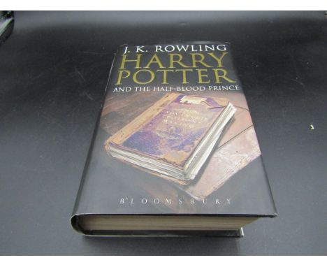 Rare first edition mis-printed Harry Potter and The Half Blood Prince- adult version with rare mis-print on page 99 (pictured