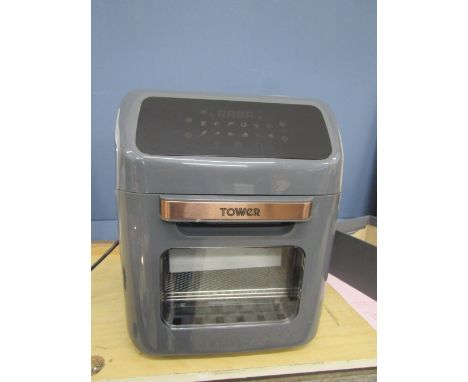 A Tower air fryer, as new- used once with scampi tumbler/basket