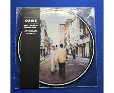 Oasis Morning Glory? Double Picture Disc Mint with sleeves & Sash Housed in pvc sleeves with sash, everything is mint & Unpla