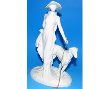 A Royal Worcester figure 'Strolling in Satin' 'All the rage collection' limited edition No 448 by Nigel Stevens