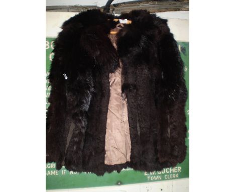 LADIES FUR COAT SIZE 12