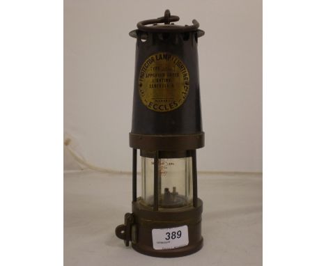MINERS LANTERN BY THE PROTECTOR LAMP AND LIGHTING COMPANY, ECCLES 