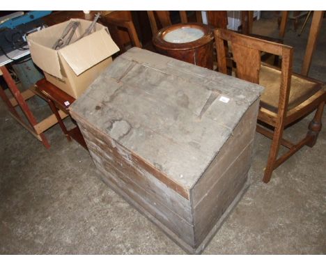 VINTAGE PINE FEED BIN
