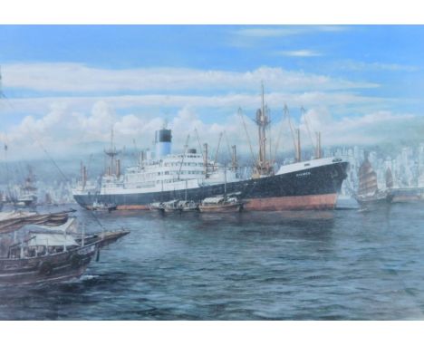 Various prints, pictures, frames, etc., shipping print, after Lloyd, etc. (a quantity) 