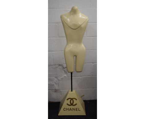 A vintage Chanel mannequin. 162 cm high.
