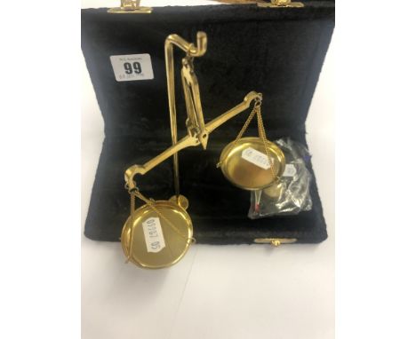A boxed set of scales