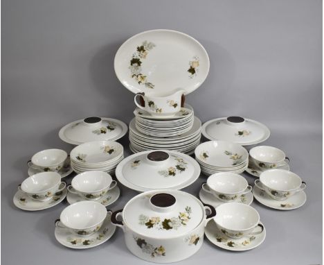 Villeroy & Boch Set of 7 Porcelain Soup o Plasta Plate Botanica model VA