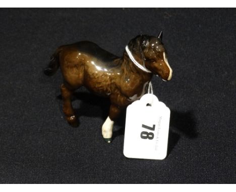     A Beswick Model Shetland Foal                                                   