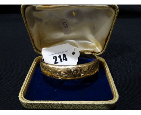     A 9ct Rolled Gold Bangle                                                        