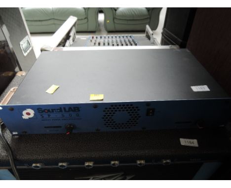 A Soundlab SP-500 power amplifier