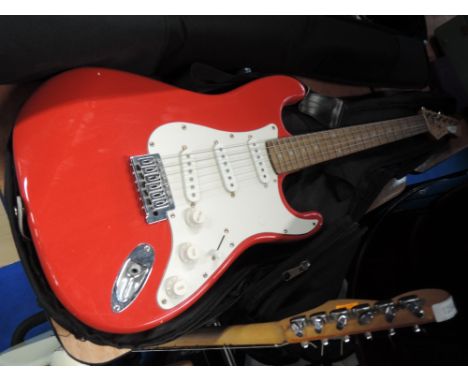 A gear for music, Fender Stratocaster style electric guitar