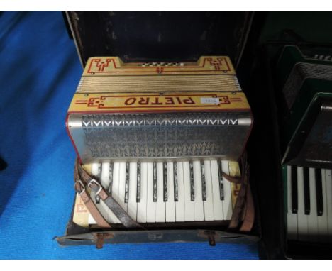A traditional accordion , Pietro