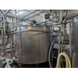 18,000L Curd Tank, Approx 125"W x 185"L x 125"H, Jacketed | Rig Fee $2300