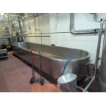 Ricotta Tank - Internal Tank Dimensions - 5' Wide by 25'L x 2' Deep | Rig Fee $950