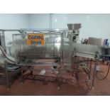 Johnson Coating Drum with Dry Ingredient Feeder, Approx 30" Dia x 83" L | Rig Fee $300
